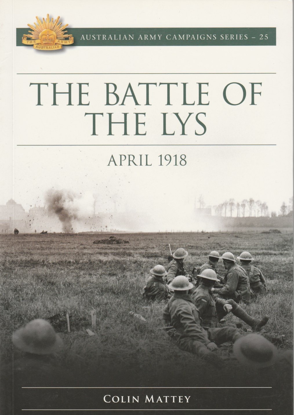 Battle of Lys, The - April 1918