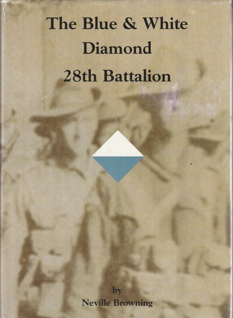 Blue & White Diamond  28th Battalion