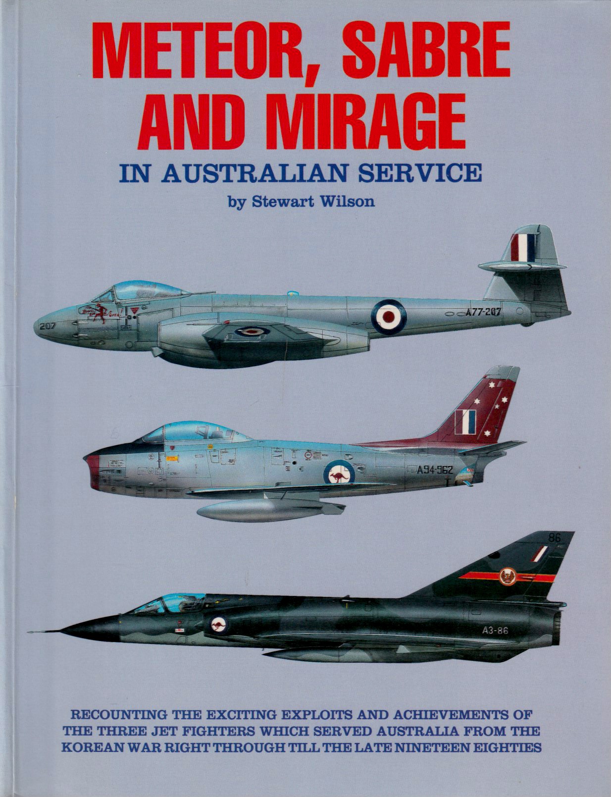 Meteor, Sabre and Mirage in Australian Service