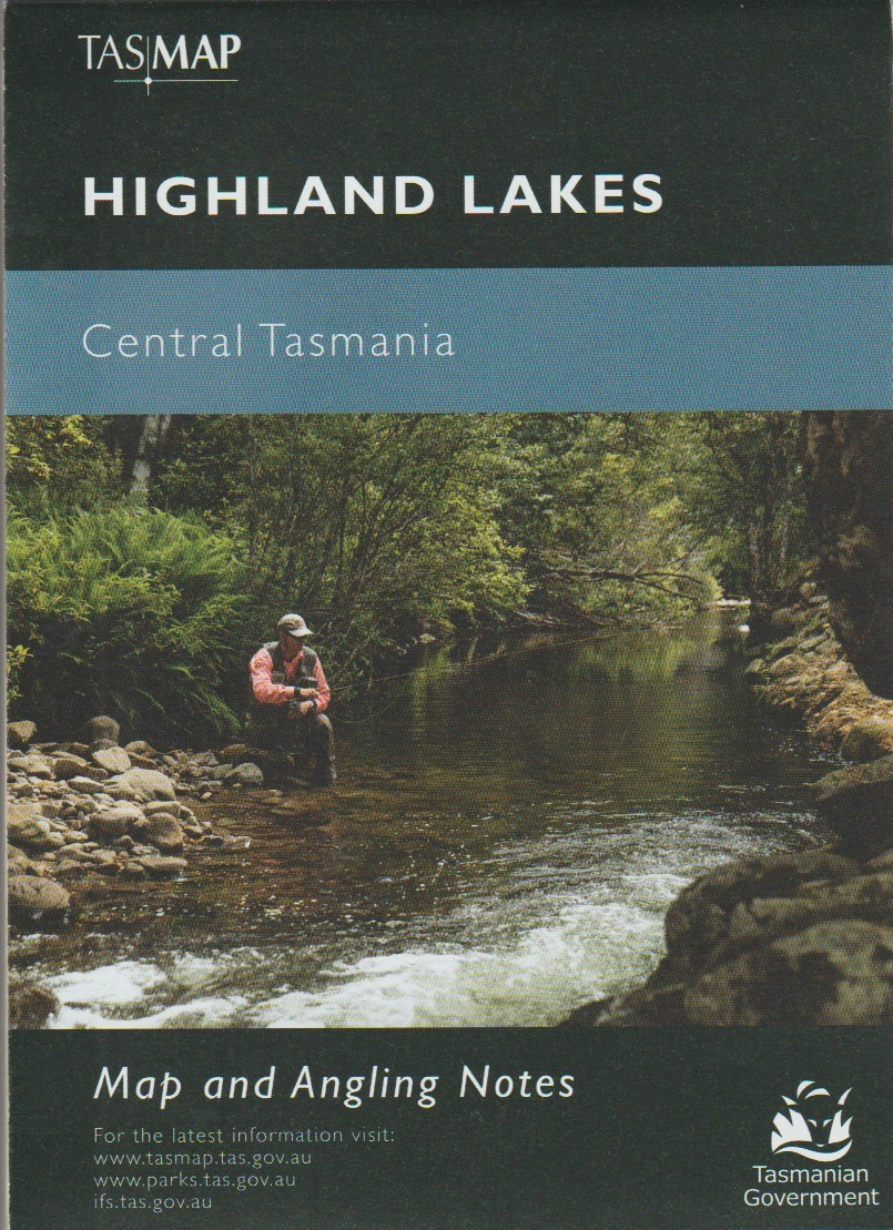 TASMAP Highland Lakes Map and Angling Notes