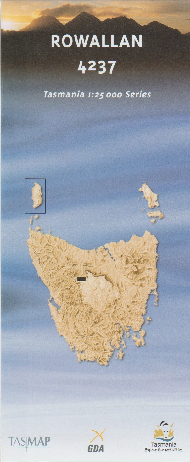 Tasmap Rowallan map