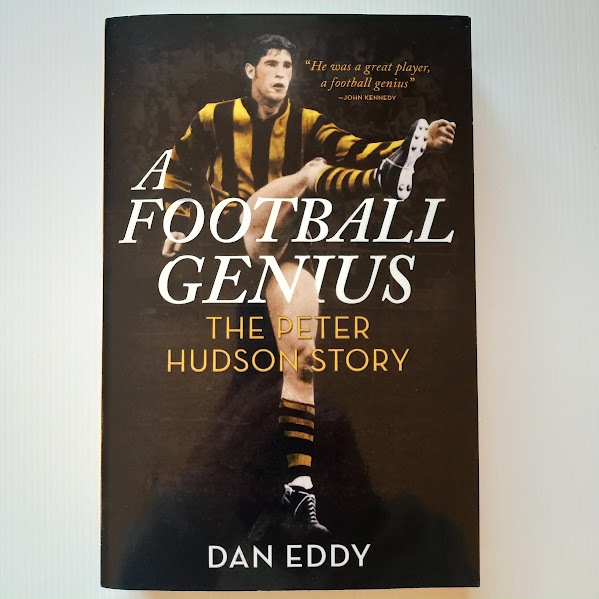 A Football Genius - The Peter Hudson Story by Dan Eddy |SC Used|