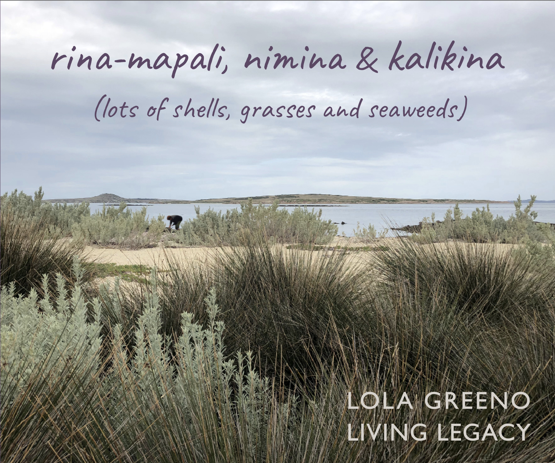 Rina-Mapali Nimina & Kalikina - lots of shells, grasses and seaweeds Rina-Mapali Nimina & Kalikina - lots of shells, grasses and seaweeds