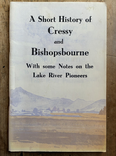 A Short History of Cressy and Bishopsbourne by KR von Stieglitz