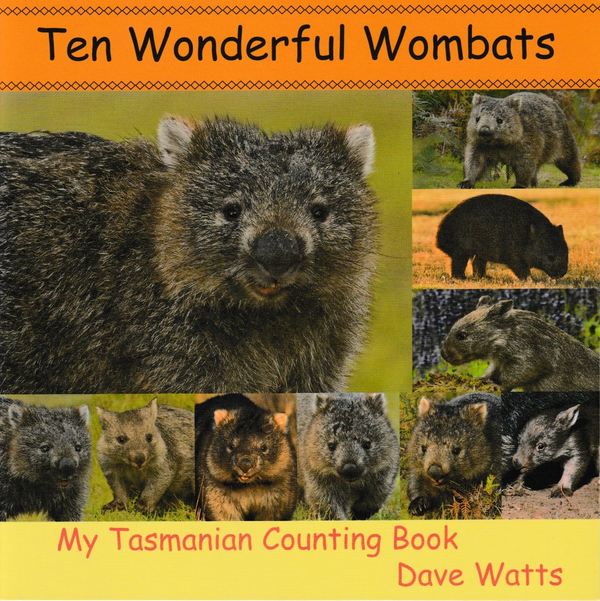 Ten Wonderful Wombats - my Tasmanian counting book
