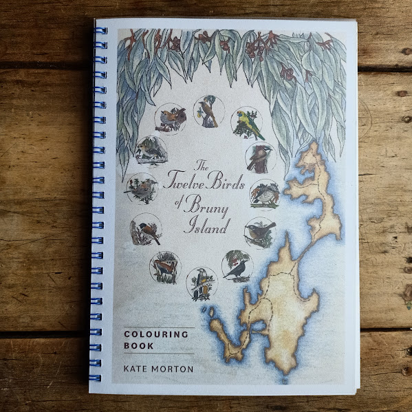 The Twelve Birds of Bruny Island Colouring Book