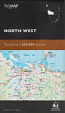 Tasmap Tasmania North West 1:250 000 map