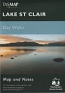 TASMAP Lake St Clair Day Walks map and notes