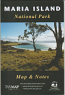 TASMAP Maria Island National Park map and notes
