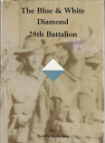 Blue & White Diamond  28th Battalion