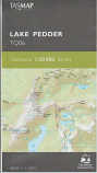 TASMAP Lake Pedder map