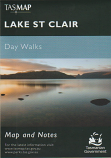 TASMAP Lake St Clair Day Walks map and notes